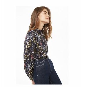 NWT Wildflower Floral Print Top Forever21